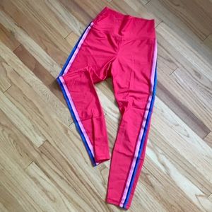 Spiritual Gangster Athletic Leggings, Sz Medium